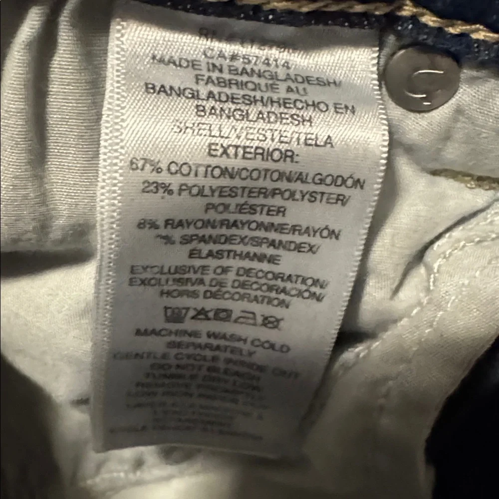 True Religion flap pockets